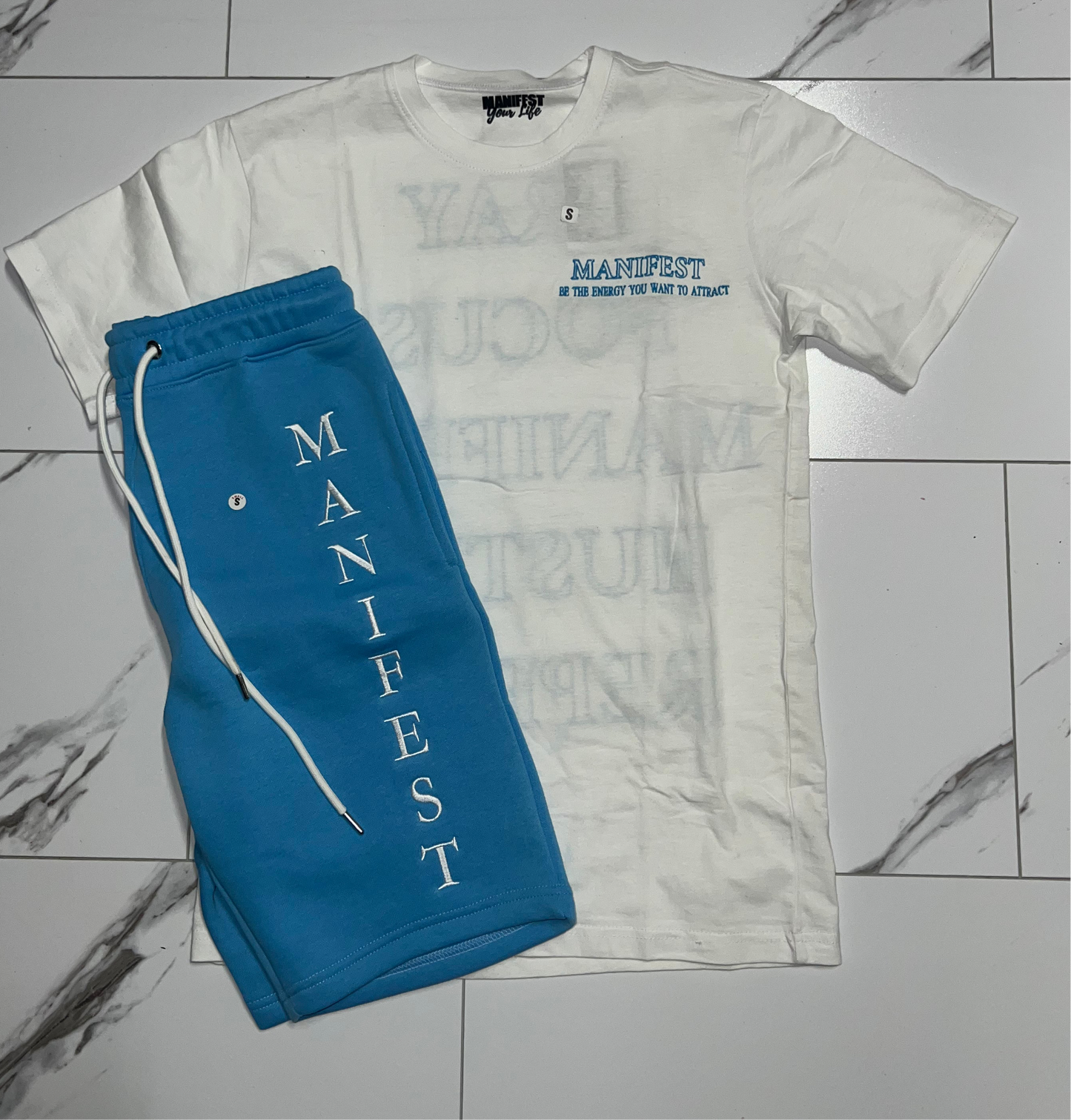 MANIFEST BLUE SHORT SET